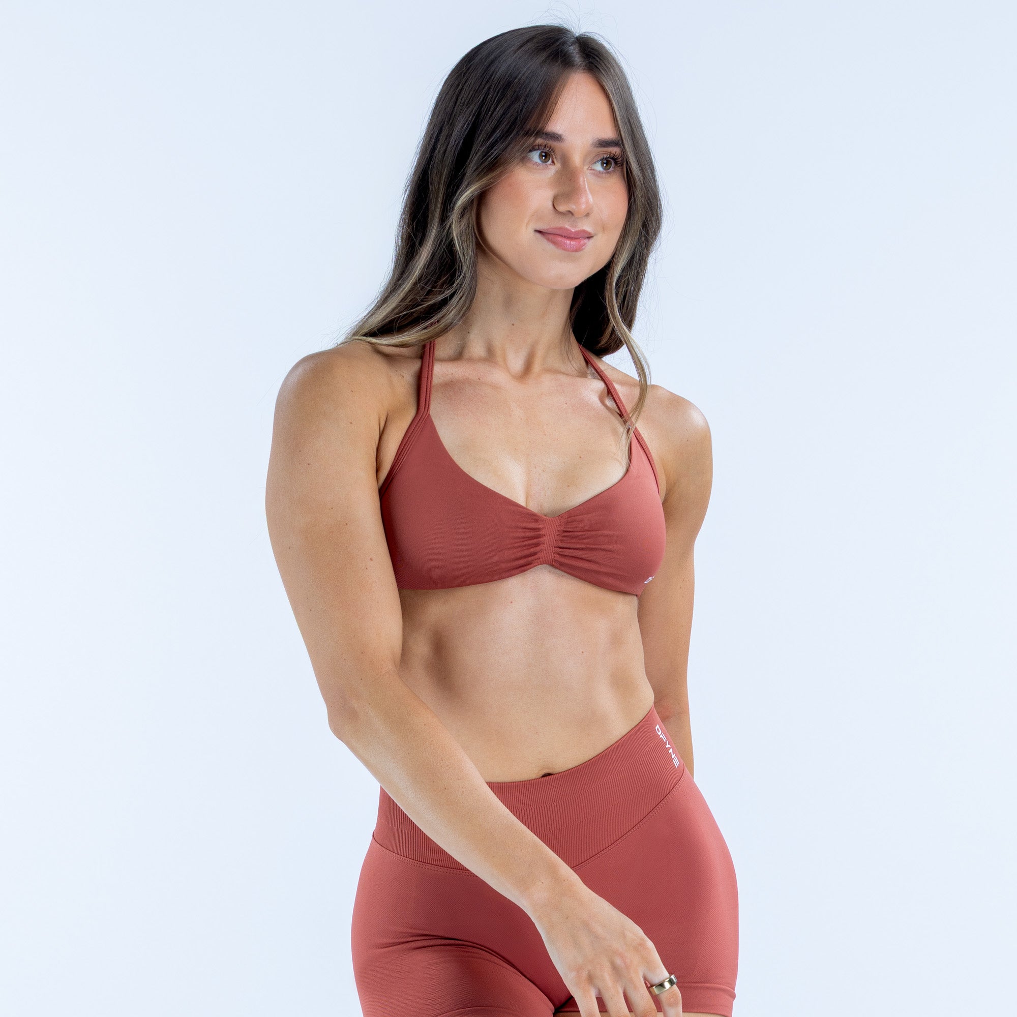 Impact Strappy Bra - Copper (3)