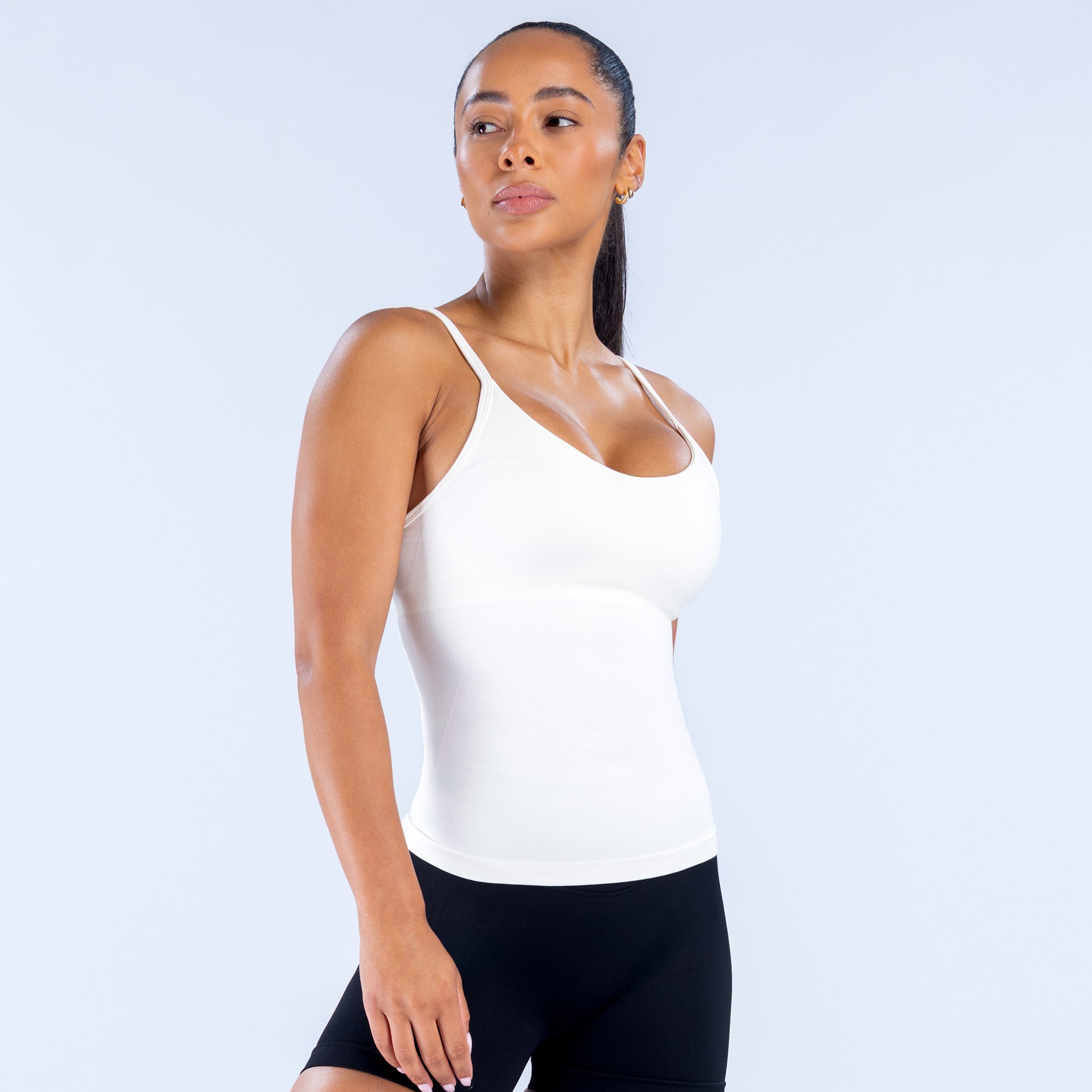 Impact Scoop Neck Top - Ivory (4)