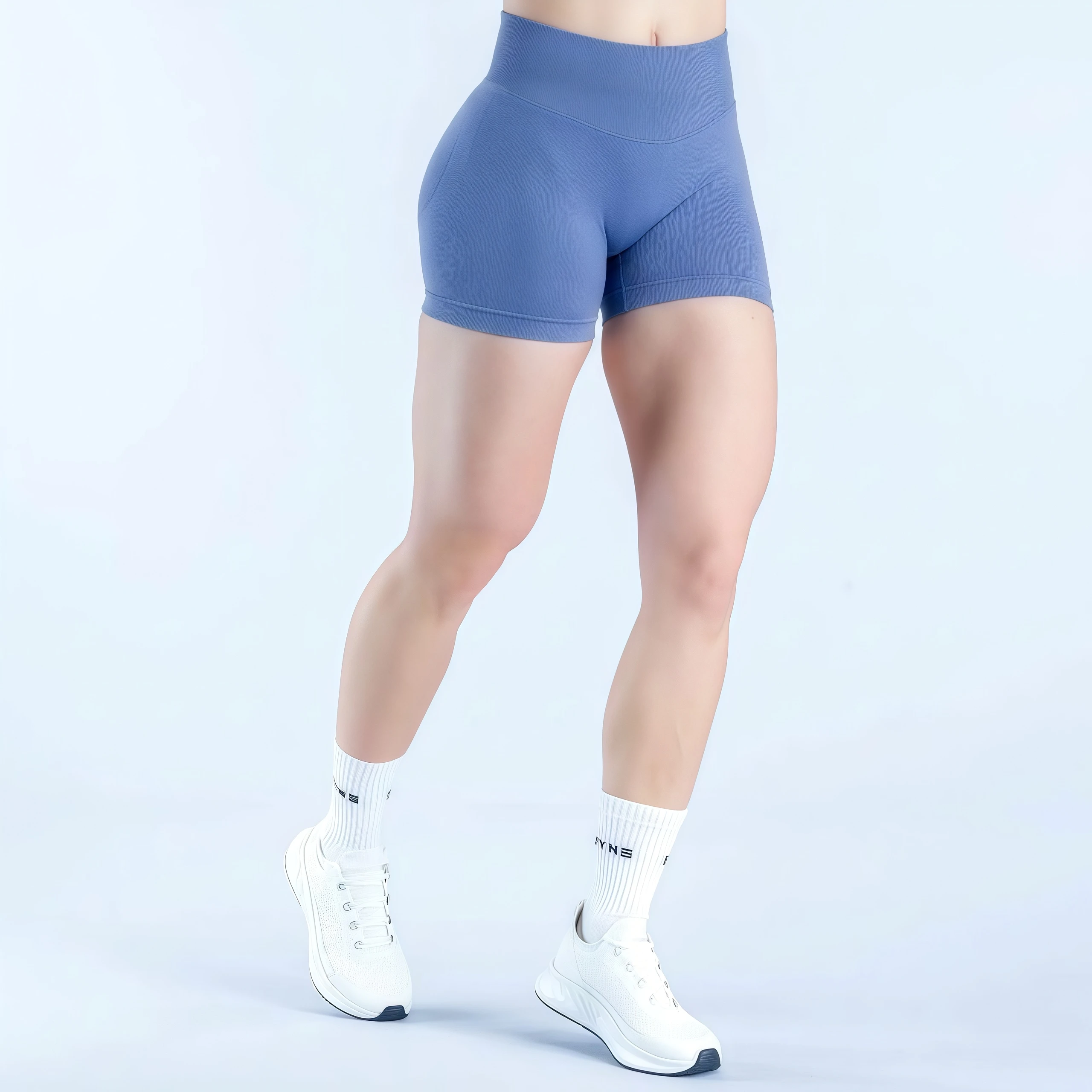 Impact Shorts | 4.5" - Blue Grey (3)