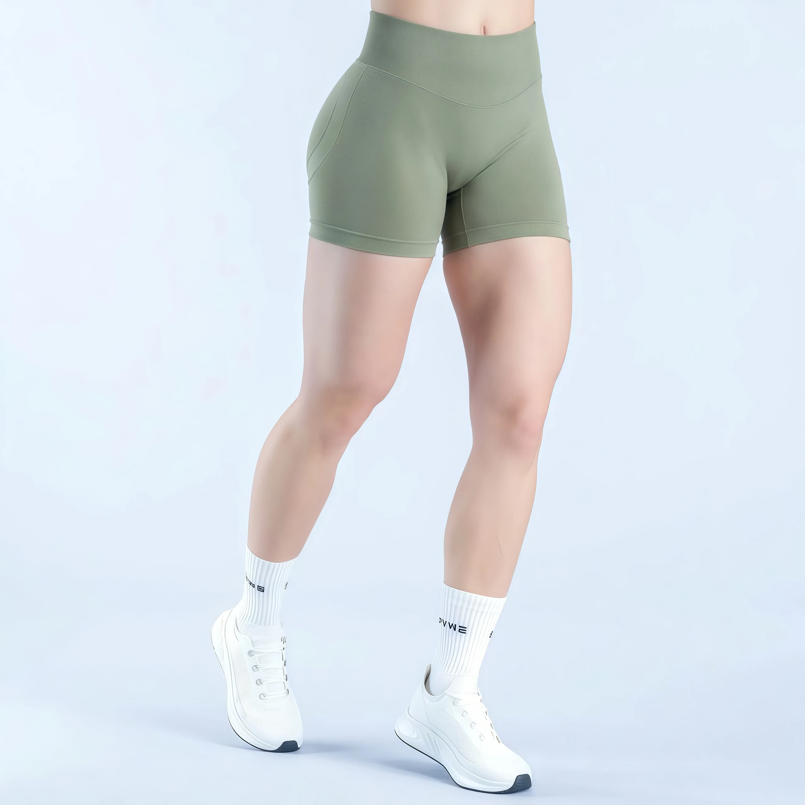 Impact Shorts | 4.5" - Olive (2)