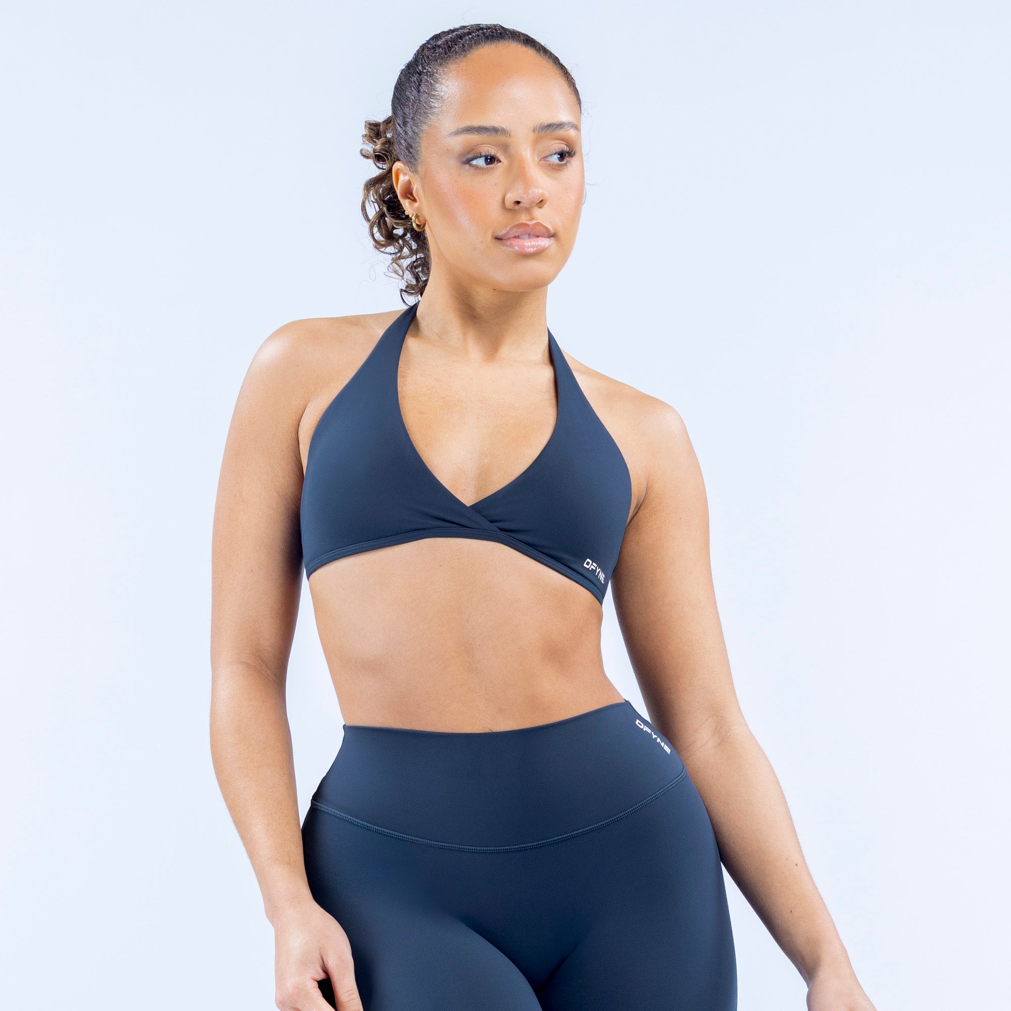 Origin Halter Bra - Navy (3)