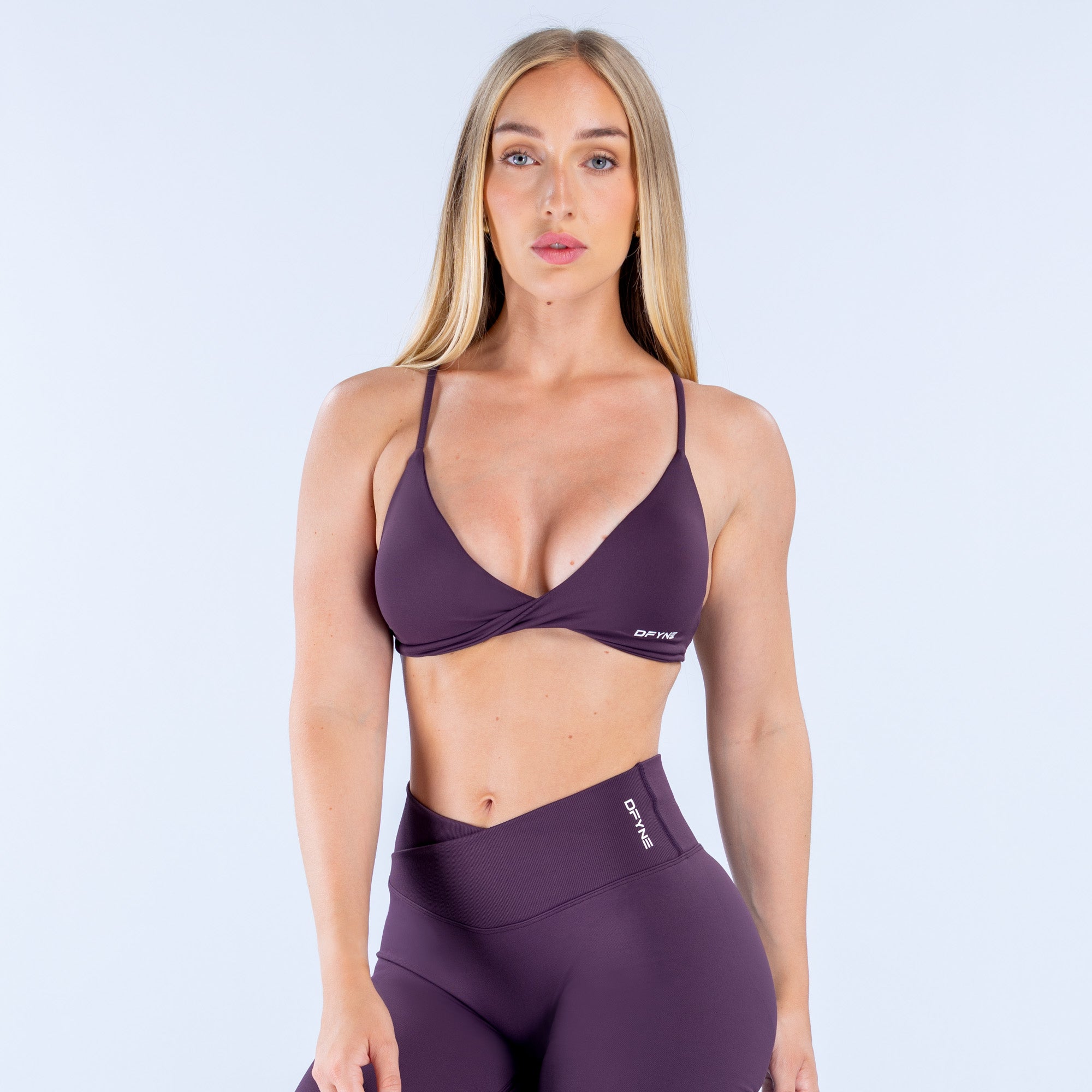 Vision Twist Front Sports Bra - Fig