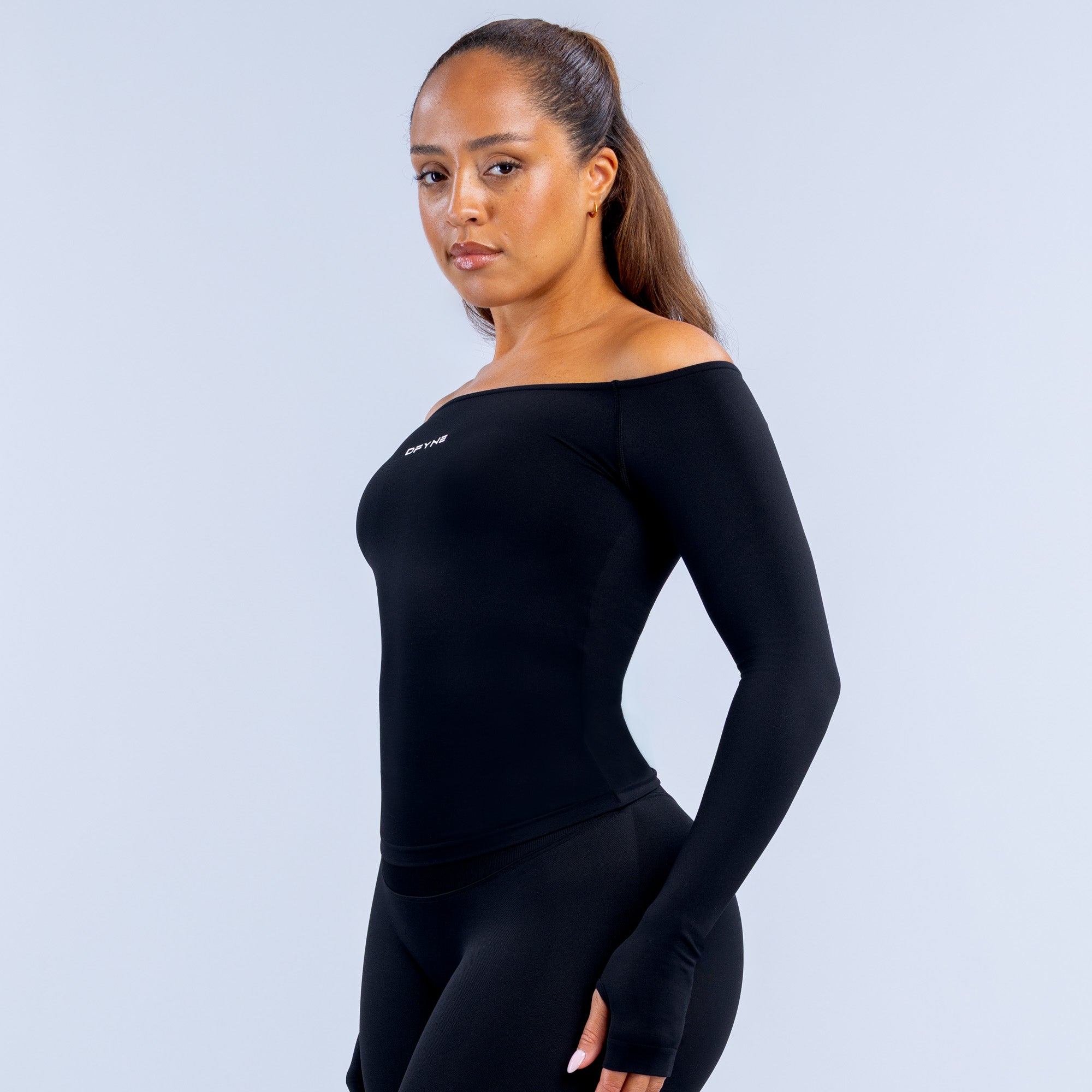 Vision Long Sleeve Top - Midnight Black (3)